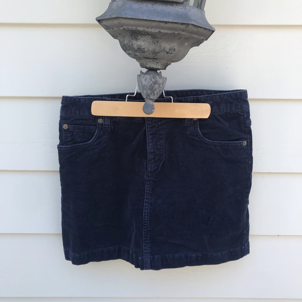 Navy Ralph Lauren corduroy skirt